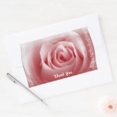 Thank You Rectangleステッカー 長方形シール (封筒)