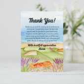 Thank You Retirement Golf Course by the Beach サンキューカード (スタンド正面)