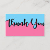 Thank You Review Us Card 名刺 (正面)