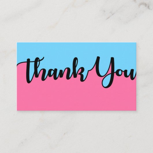 Thank You Review Us Card 名刺 (正面)