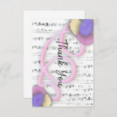 thank you roses サンキューカード (正面/裏面)