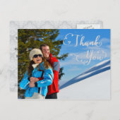 Thank You Script写真 – ありがとうはがき ポストカード (正面/裏面)