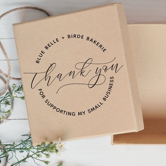 Thank You Script 焼いた Goodsベーカリー事業 セルフインキングスタンプ