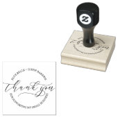 Thank You Script 焼いた Goodsベーカリー事業 ラバースタンプ (押印)