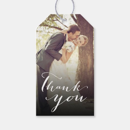 Thank You Script 結婚 Writhl's Giftラベル ギフトタグ (正面)