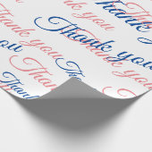 Thank You Script Wrapping Paper ラッピングペーパー (角)
