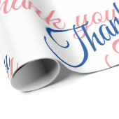 Thank You Script Wrapping Paper ラッピングペーパー (ロールコーナー)