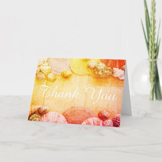 Thank You Seashell サンキューカード (正面)