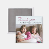 Thank You Sister Photo マグネット (正面/裏面)