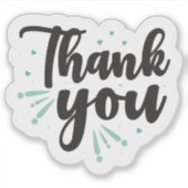 Thank You-Small Businessパッケージ シール (正面)