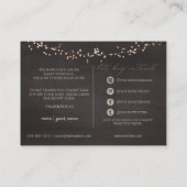 Thank You Small Business 素朴 Order Insert Card 名刺 (裏面)