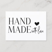 Thank You Small Business Order Insert Card 名刺 (正面)