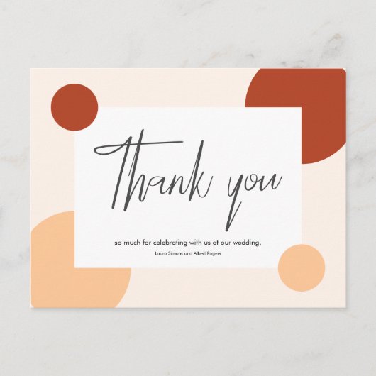 Thank you so much for celebrating with us our.. シーズンポストカード (正面)