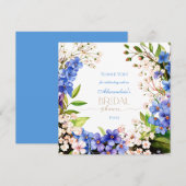 Thank you Something Blue: Baby’s Breath & Flax (正面/裏面)