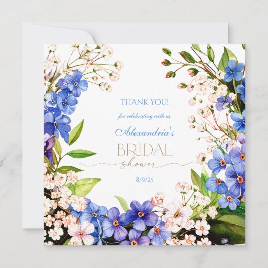 Thank you Something Blue: Baby’s Breath & Flax (正面)