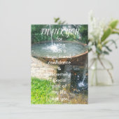 Thank You Special Friend Flat Greeting Card (スタンド正面)