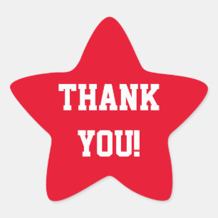 Thank You Star 星シール
