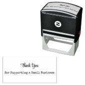 “Thank You” Star Accent Rubber Stamp セルフインキングスタンプ (インサイチュ)