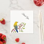 Thank You Star Pastel Gradient Party Paper Napkins スタンダードカクテルナプキン (インサイチュ)