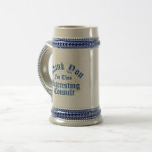 Thank You Stein, 22 oz beer stein ビールジョッキ (正面左)