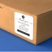 Thank You Sticker – Small Business Branding スクエアシール