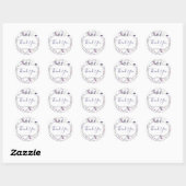 Thank You Stickers - 結婚s / 誕生日 ラウンドシール (シート)