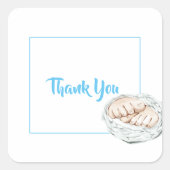 Thank You Stickers & Label スクエアシール (正面)