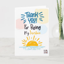 Thank you - Sunshine