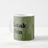 Thank You Tall Desert Grass Photo Annovation コーヒーマグカップ (正面左)