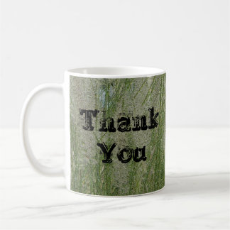 Thank You Tall Desert Grass Photo Annovation コーヒーマグカップ