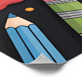 Thank you Teacher Appreciation  ポスター (角)