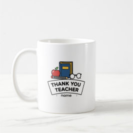Thank You Teacher – Appreciation Coffee Mug Gift コーヒーマグカップ