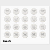Thank You Teacher – Custom Name Sticker Gift ラウンドシール (シート)