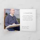 Thank You Teacher Floral Card カード (内部)