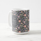 Thank You Teacher Mug | 名前入りギフト コーヒーマグカップ (正面左)