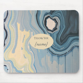 Thank You Teacher Personalized Marble  マウスパッド