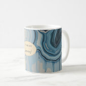 Thank You Teacher Personalized Marble Mug コーヒーマグカップ (正面右)