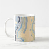 Thank You Teacher Personalized Marble Mug コーヒーマグカップ (左)