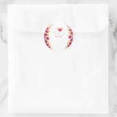 Thank You Thanks With Thanks Many Thanks ラウンドシール (バッグ)