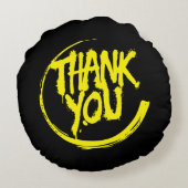 Thank You Throw Pillow ラウンドクッション (裏面)
