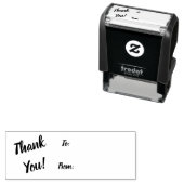 Thank You - To/From Tip Envelope Stamp セルフインキングスタンプ (インサイチュ)