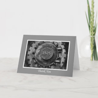 Thank you Train Engine サンキューカード