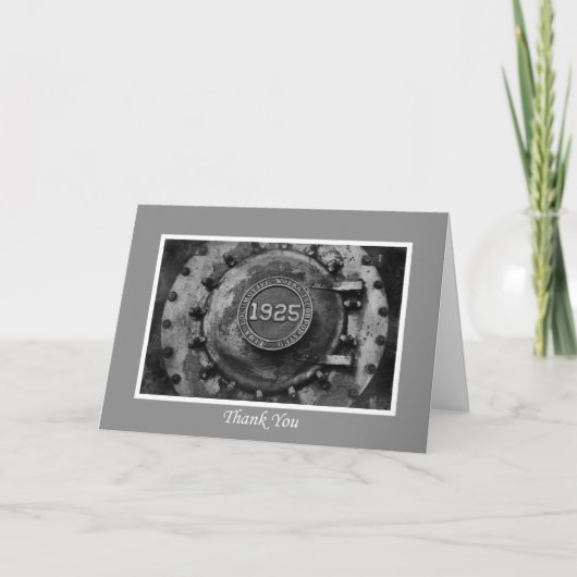 Thank you Train Engine サンキューカード (正面)