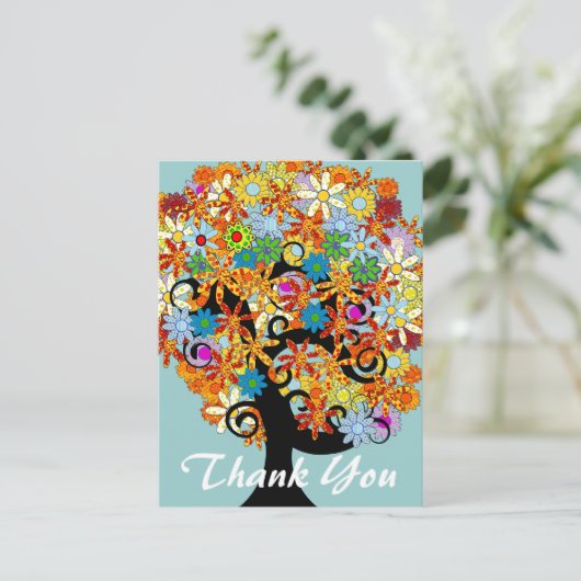 Thank You - Tree of Love ポストカード (スタンド正面)