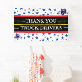 Thank You Truck Drivers | Trucker Appreciation  横断幕 (インサイチュ)