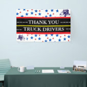 Thank You Truck Drivers | Trucker Appreciation  横断幕 (トレードショー)