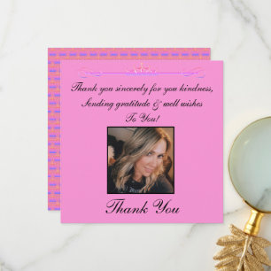 Thank You Understanding Photo Card サンキューカード