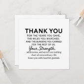 Thank You Veteran  カード (正面/裏面インサイチュ)