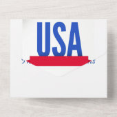 Thank You Veterans Day Card オールインワン招待状 (裏面)