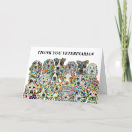 Thank You Veterinarian Card カード